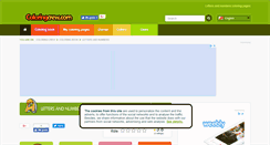 Desktop Screenshot of letters-and-numbers.coloringcrew.com