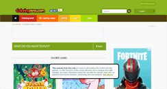 Desktop Screenshot of flashgames.coloringcrew.com