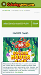 Mobile Screenshot of flashgames.coloringcrew.com