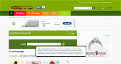 Desktop Screenshot of gallery.coloringcrew.com
